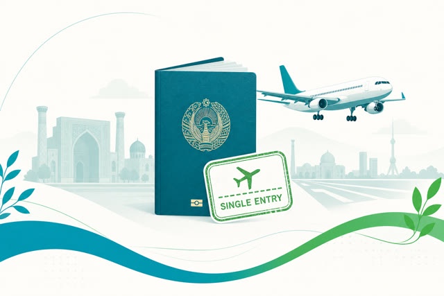 Single-entry Uzbekistan Transit Visa